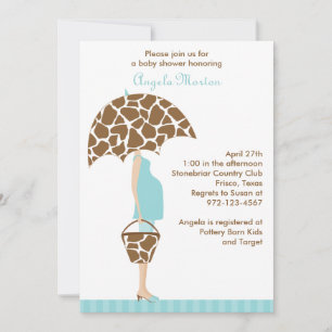 Chic Mum-to-Be Baby Shower Invitations