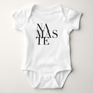 Chic Namaste Yoga Inspired Bodysuit