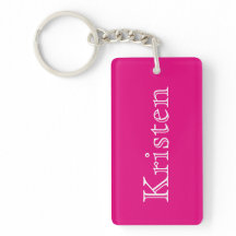 Chic Name Keychain