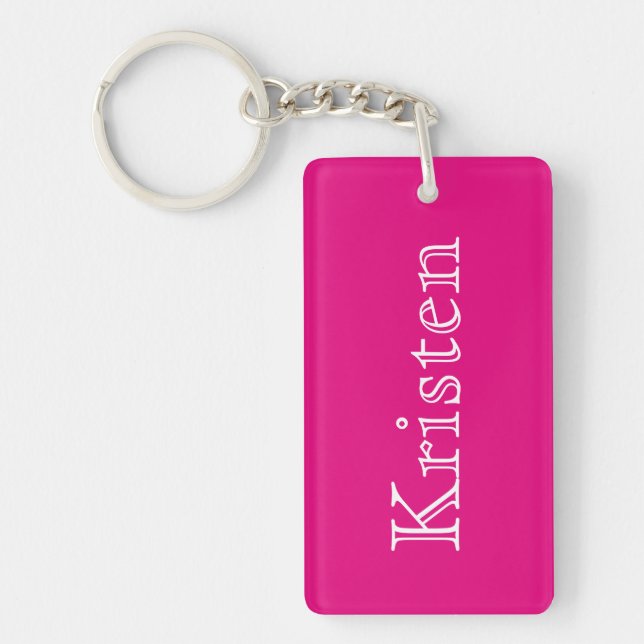 Chic Name Keychain (Front)