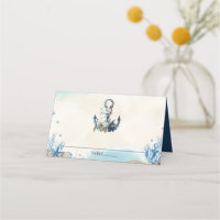 Chic Nautical Anchor Beach Modern Wedding