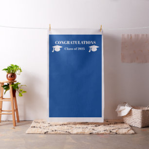 Chic Navy Blue Diy Graduate Photo Booth Backdrop