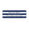 Chic Navy Striped Address Labels