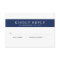 Chic Navy Stripes Wedding RSVP