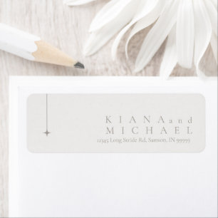 Chic Neutrals Minimalist Names Powder ID1020