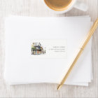 Chic New Orleans Louisiana Watercolor Address