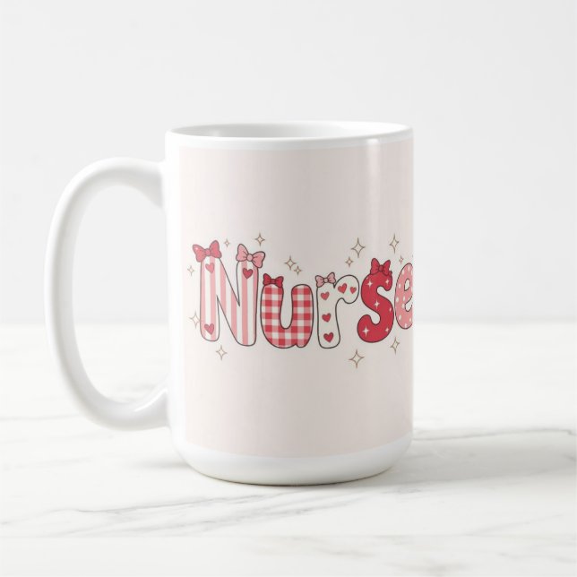 Chic nurse coffee mug (Left)