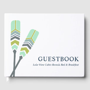 Chic Oars Lake Ocean Beach Cabin Vacation Rental Guest Book