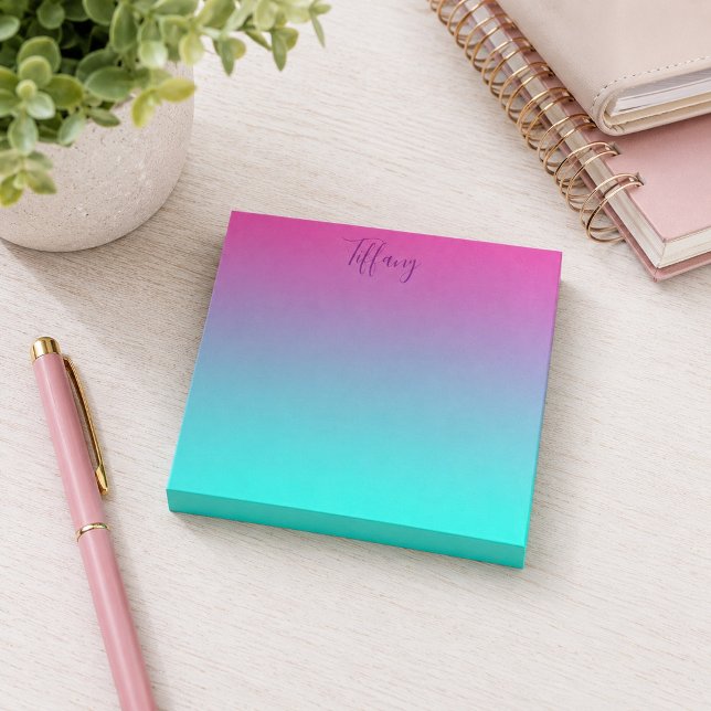 Chic ombre post-it notes (Creator Uploaded)