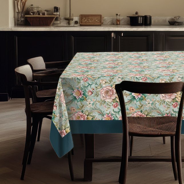 Chic Opulent Rococo Inspired Regal Home Accent  Tablecloth (Chic Opulent Rococo Inspired Regal Home Accent Tablecloth)