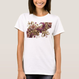 Chic Orange ABSTRACT ART Custom Tee v2