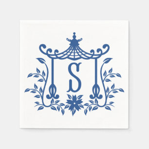 Chic Pagoda Monogram S Napkins