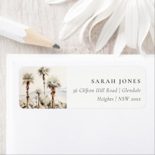 Chic Palm Springs California Landscape Address