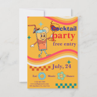 Chic Party Invitation – Stylish Celebration Event 