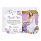 Chic Pastel Purple Rose Garden Birthday Photo