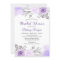 Chic Pastel Purple Rose Garden Bridal Shower