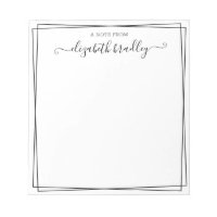 Chic Personalised | From The Desk Of Notepad