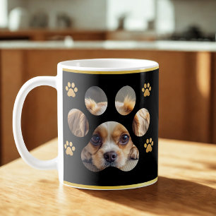 Chic Personalised Pet Photo Dog  Coffee Mug