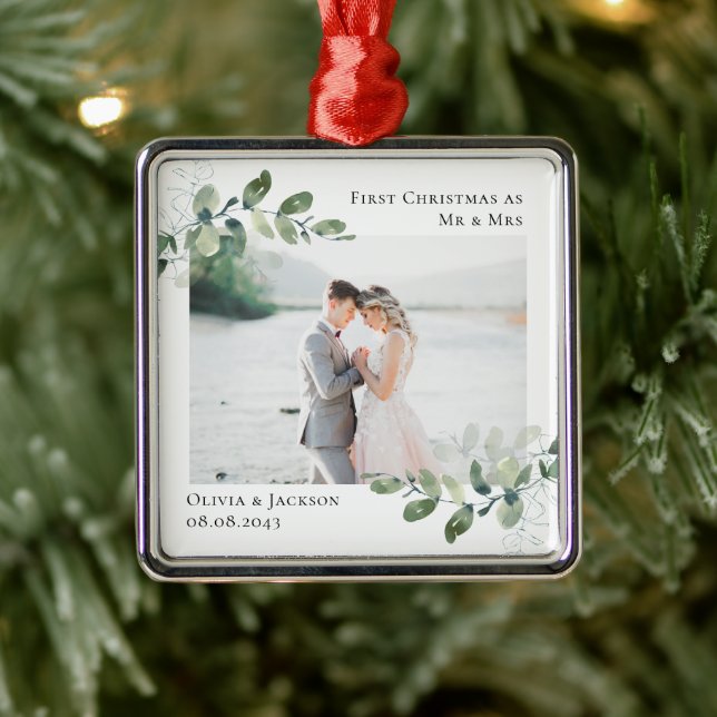 Chic Photo Eucalyptus Wedding  Metal Tree Decoration (Tree)