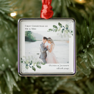 Chic Photo Eucalyptus Wedding Metal Tree Decoration