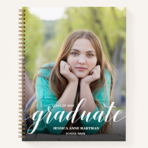 Chic Photo Graduation Party Guest Book