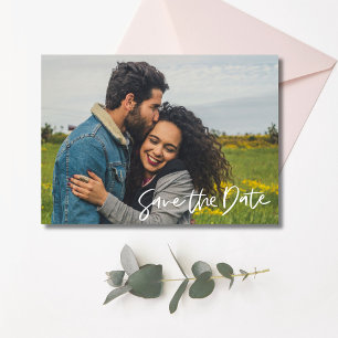 Chic Photo Wedding  Save The Date