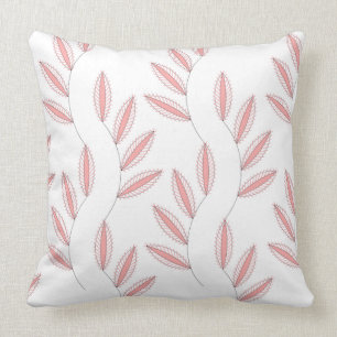 CHIC PILLOW _04 BLUSH FLORAL ON WHITE