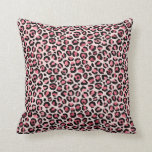 Chic pink and black leopard print cushion<br><div class="desc">This is a chic pink and black leopard print for the person who loves the colour pink and also animal prints. It would make a nice pillow for a girl's room or a college student's dorm room or a lady of any age. It would also work in a living room.....</div>