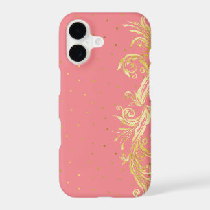 Chic Pink and Gold iPhone 7 Plus Case