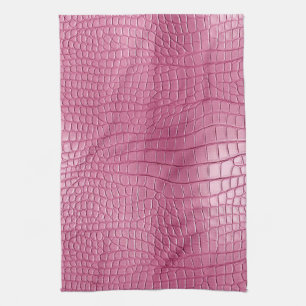 Chic Pink Animal  Tea Towel