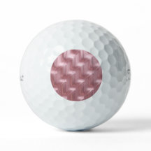 Chic Pink Geometric – Stand Out on the Course