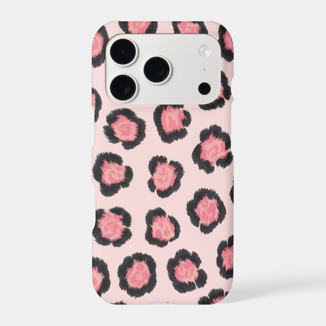 Chic Pink Leopard Print  (Back)