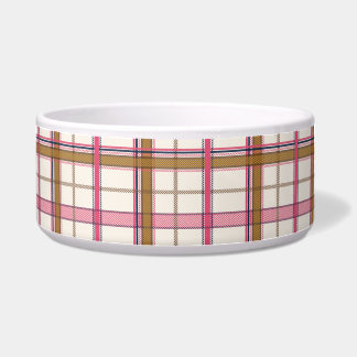 Chic Pink Navy Plaid Aesthetic