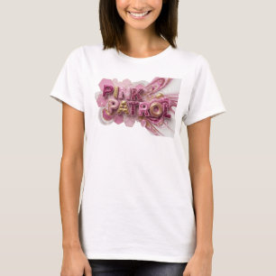 Chic Pink PINK PATROL Quote Shirt