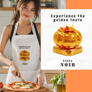 Chic Pizza Restaurant Golden Tomato Modern Shop Standard Apron