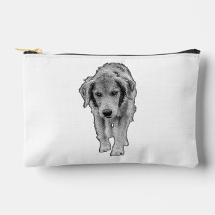 Chic Pouch with Young Retriever