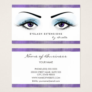 Custom Eyelash Extensions Business Cards | Zazzle.co.uk