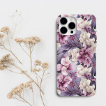 Chic Purple Orchid Floral  Case-Mate iPhone 14 Pro Max Case<br><div class="desc">Elevate your iPhone's style with the enchanting "Chic Purple Orchid Floral Case-Mate." This exquisite accessory seamlessly blends sophistication and nature-inspired beauty, featuring a vibrant purple orchid design that gracefully adorns your device. Crafted by Case-Mate, known for premium quality, this case not only adds a touch of elegance but also provides...</div>