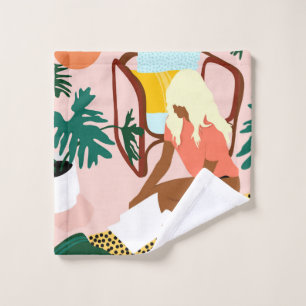 Chic Reading Corner Bath Towel Set