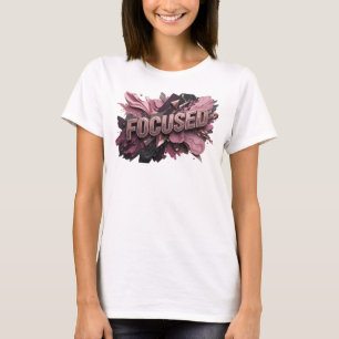 Chic Red FOCUSED Statement Tee