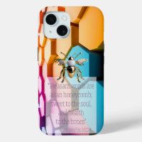 Chic Religious Rainbow Honeycomb Gold Bee