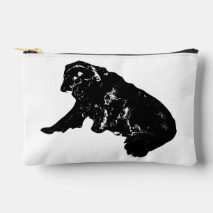 Chic Retriever Lines, Winter Polish Accessory Pouch