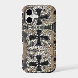 Chic rhinestone cowgirl western country cross