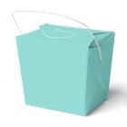 Chic Robin Egg Blue Thank You Monogram Wedding
