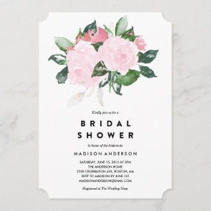 Chic Romance   Bridal Shower Invitation