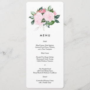 Chic Romance   Menu