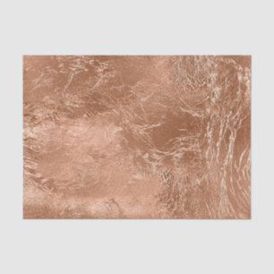 Chic Rose Gold Glam  Tissue Paper