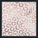 Chic Rose Gold Leopard Cheetah Animal Print<br><div class="desc">This elegant and chic design is perfect for the modern fashionista. It features a faux printed rose gold hand-drawn leopard/cheetah safari animal print on a simple white background. It's pretty, cute, and trendy! ***IMPORTANT DESIGN NOTE: For any custom design request such as matching product requests, colour changes, placement changes, or...</div>