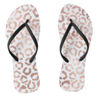 Chic Rose Gold Leopard Cheetah Animal Print