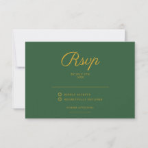 Chic Sage Green and Gold Elegant Wedding